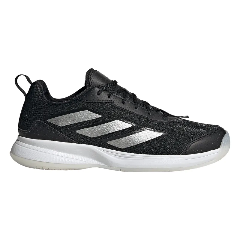 Travel Style Adidas Avaflash Low Women Tennis Shoes - Core Black / Silver Metallic / Cloud White