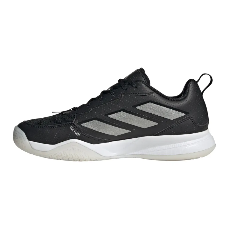 Adidas Avaflash Low Women Tennis Shoes - Core Black / Silver Metallic / Cloud White Unisex style Stylish Design