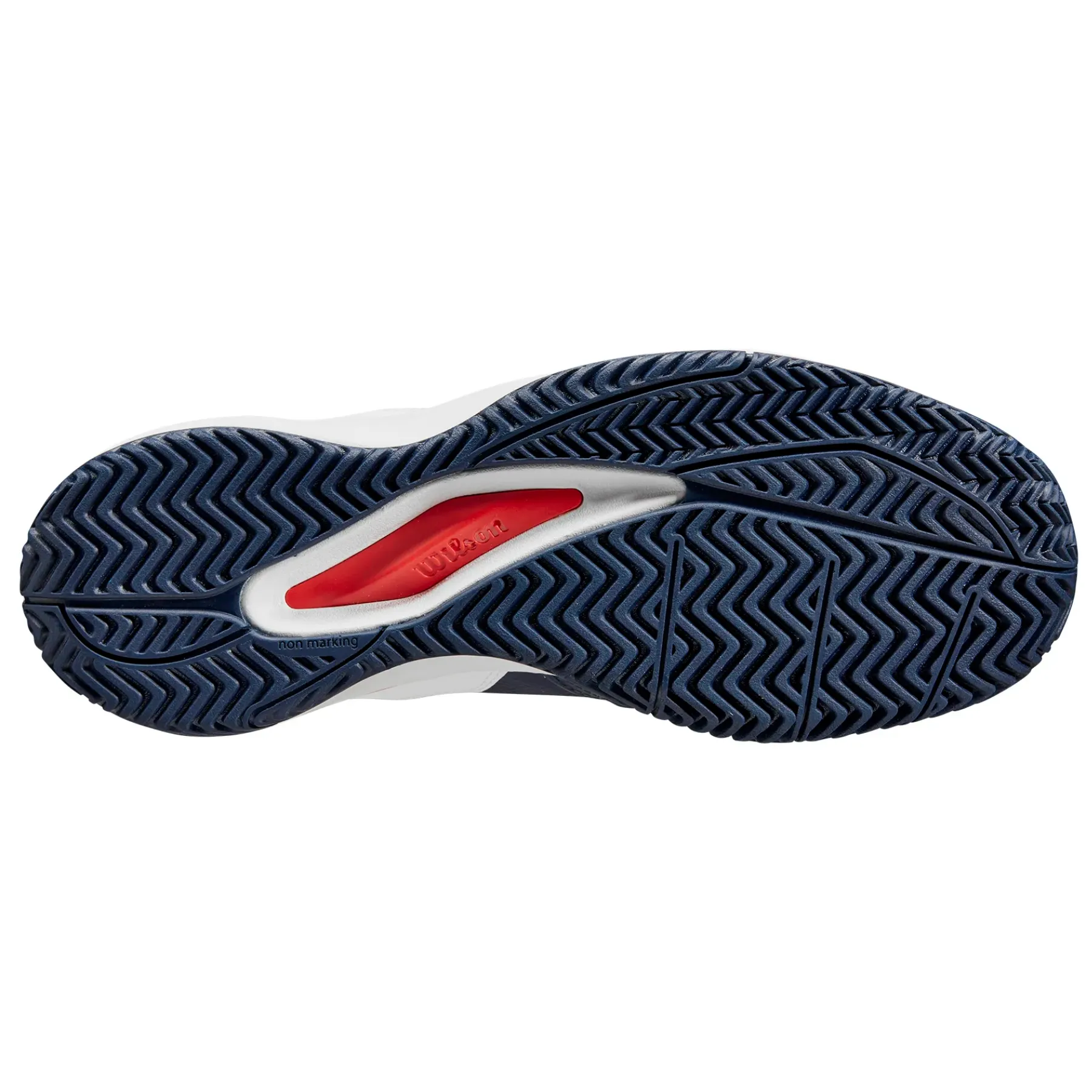 Anti Bacterial Wilson Rush Pro Ace Mens Tennis Shoes -  Navy Blazer
