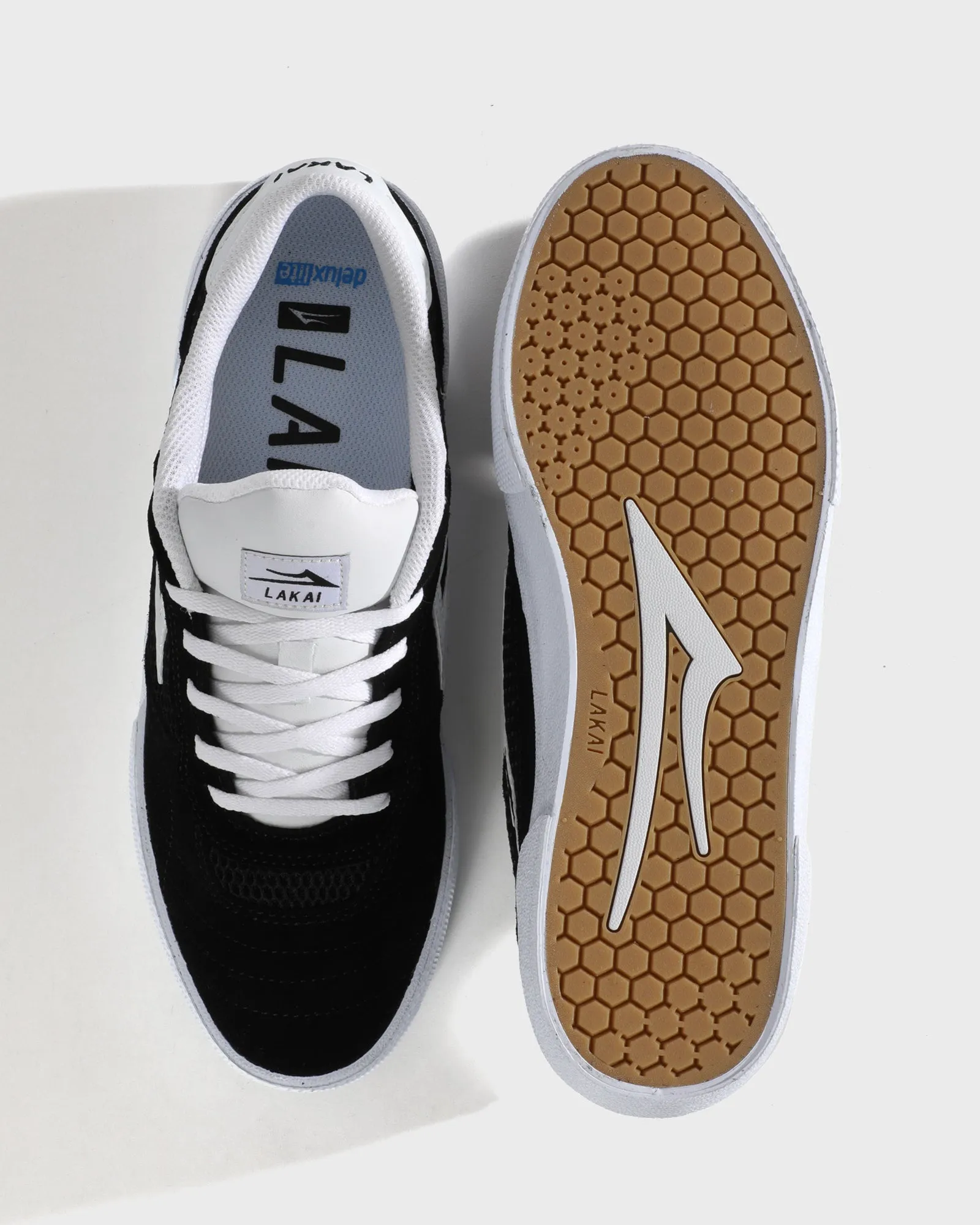 Camera Look Cambridge - Black/White/White Suede