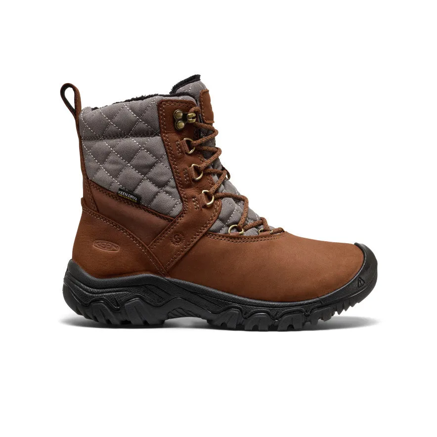 Elastic Trend Glow Women's Greta II Waterproof Boot  |  Bison