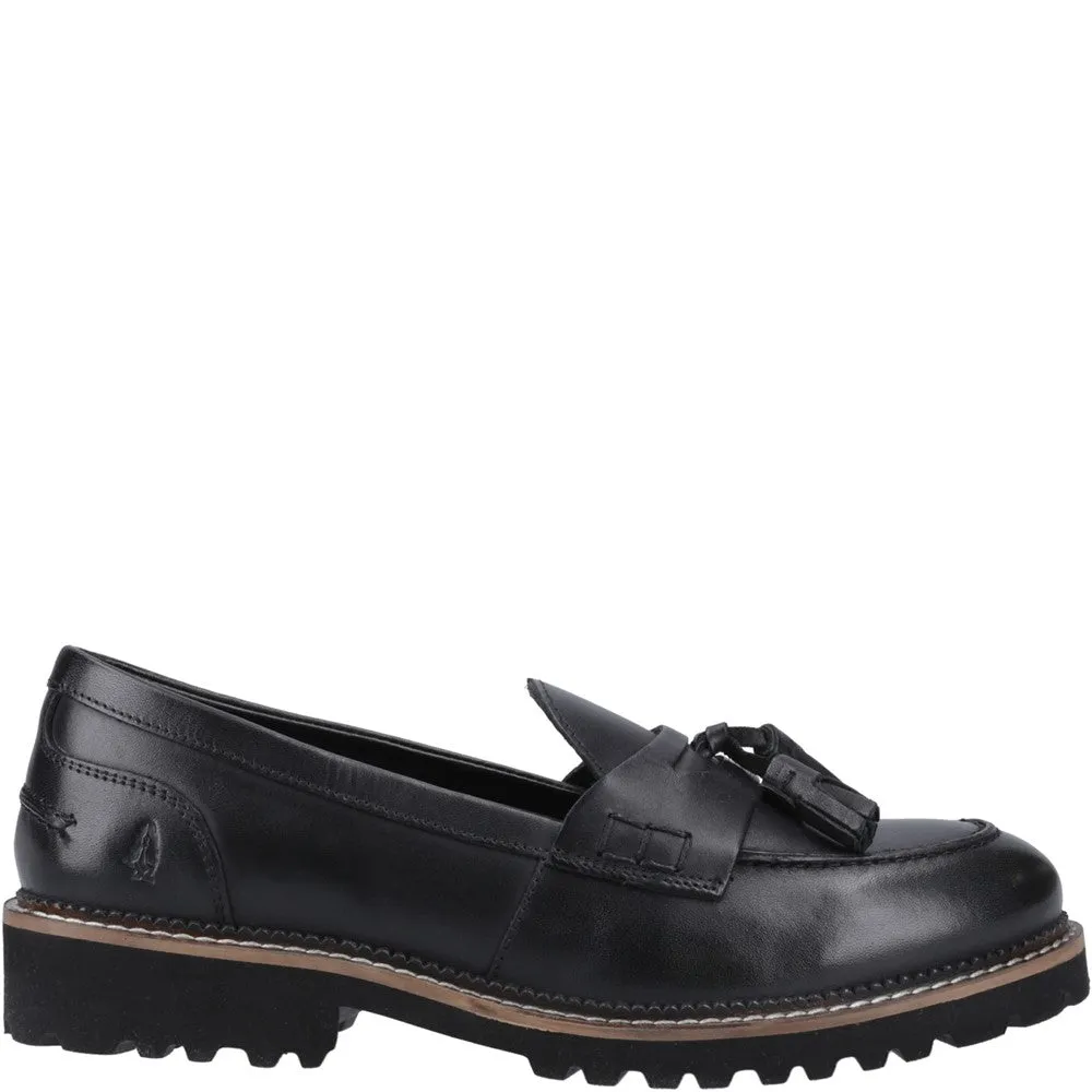 All-Season Wear Cloud Breeze Black Ginny Tassel Loafers