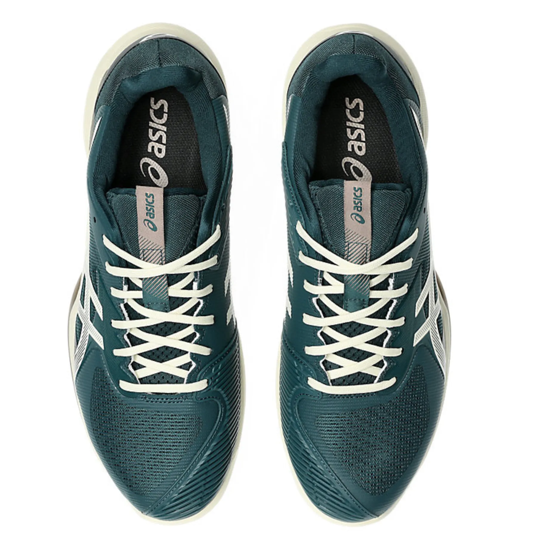 Asics Solution Speed FF 3 Men Tennis Shoes - Saxon Green/Birch Functional Wear Fast Motion