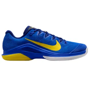 Urban Running Nike Vapor 12 Mens Hard Court Tennis Shoes - Racer Blue/Lightening Deep Royal Blue