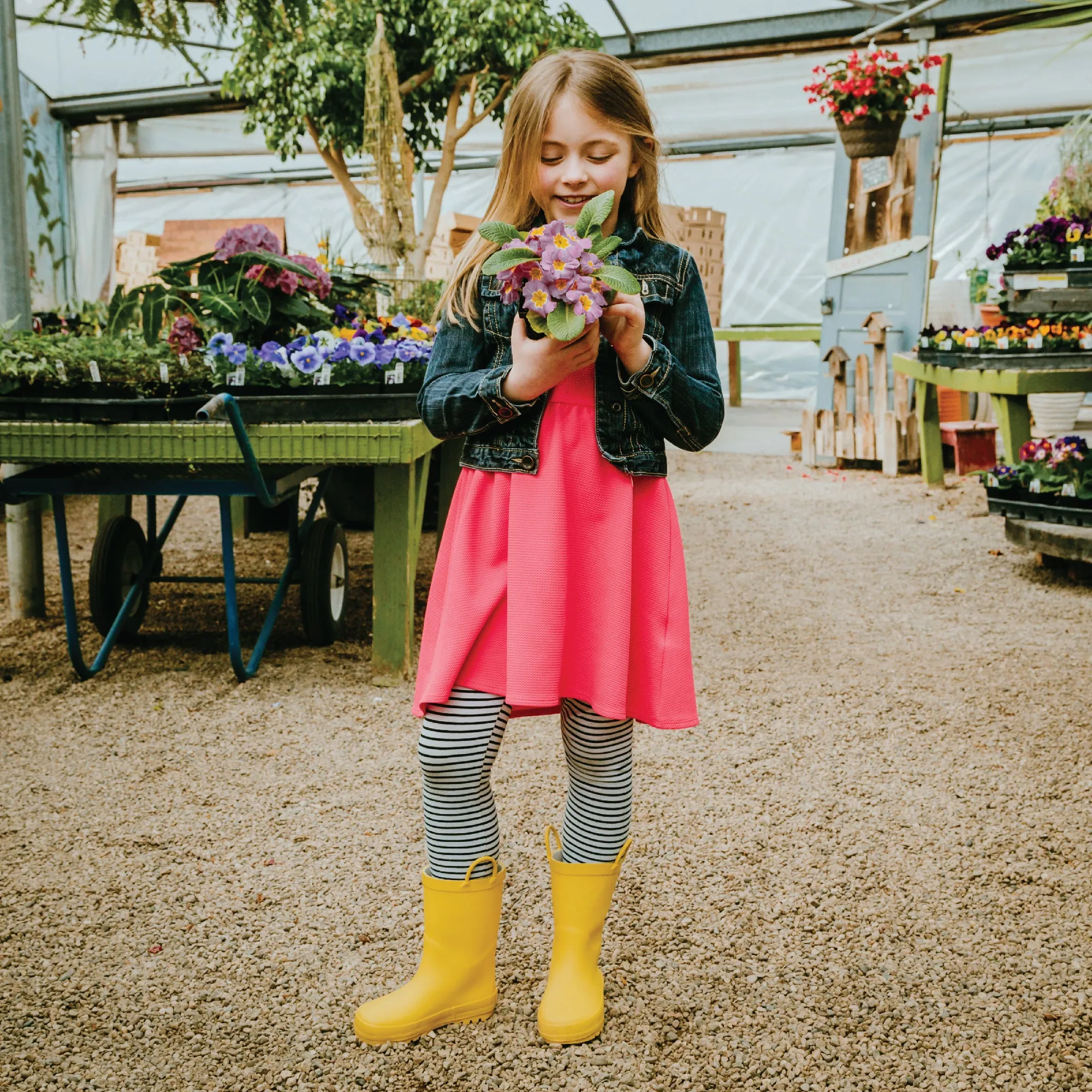 Sunshine Yellow Matte Rain Boots Utility Comfort
