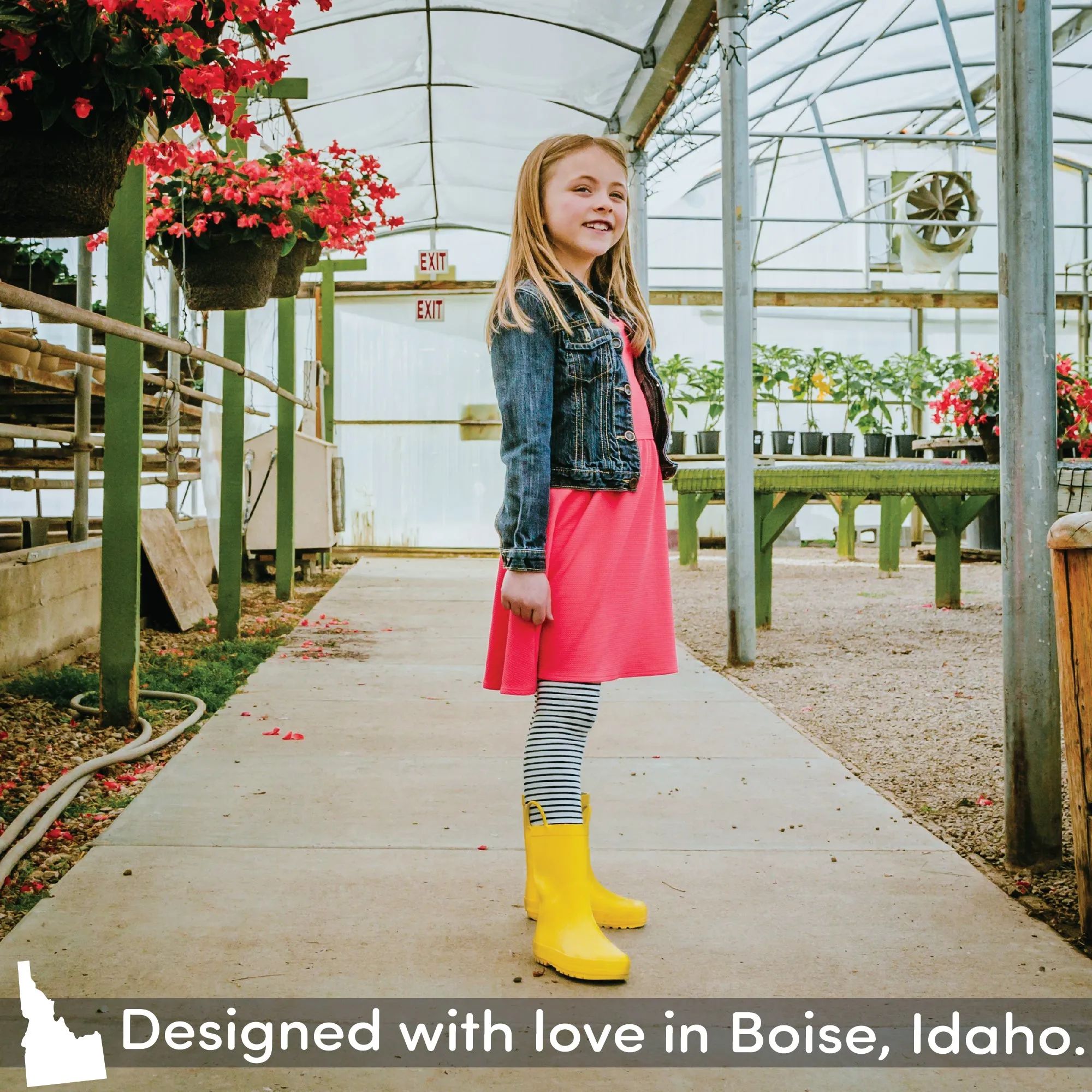 Stylish Fit Sunshine Yellow Matte Rain Boots