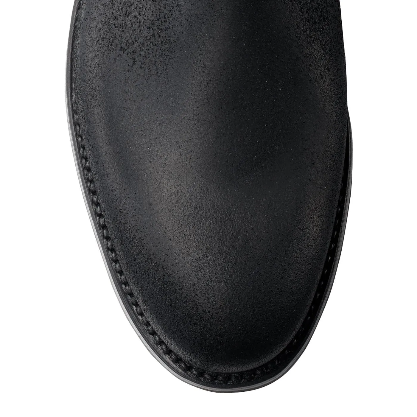 Luxury Feel Chelsea 5 Black Rough-Out Suede