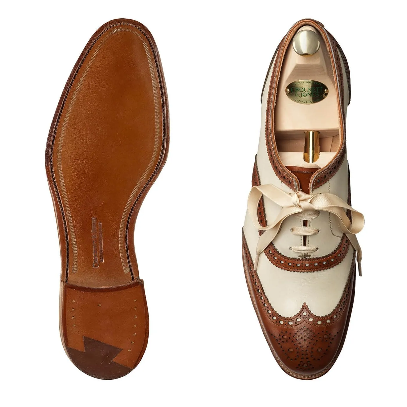 On The Move Effortless Comfort Alice Tan & Ivory Burnished Calf