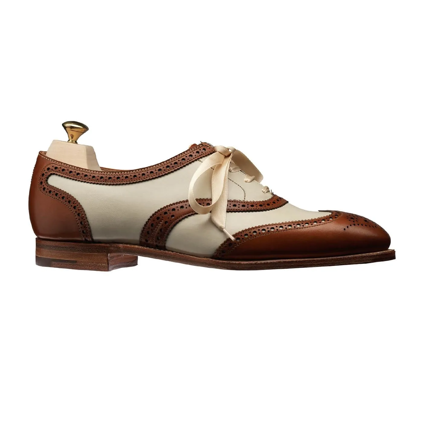 Comfortable Style Soft Walk Alice Tan & Ivory Burnished Calf