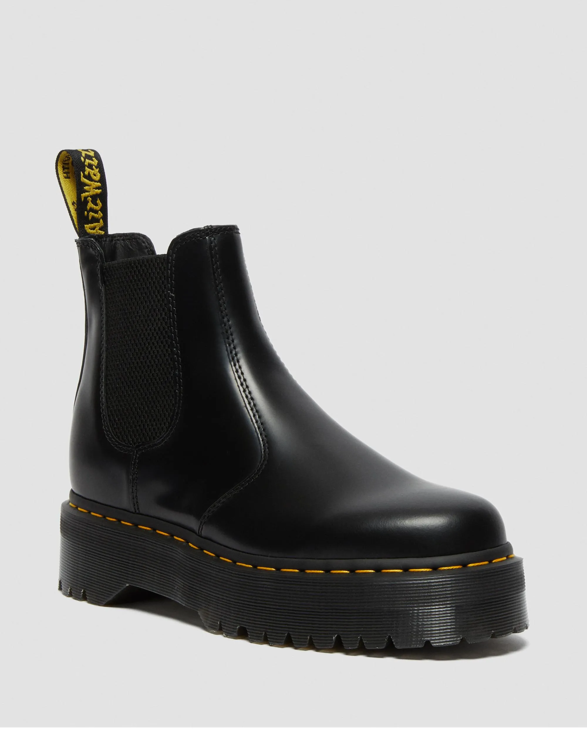 Comfy Work Boots 2976 Quad Polished Smooth Leather Boots