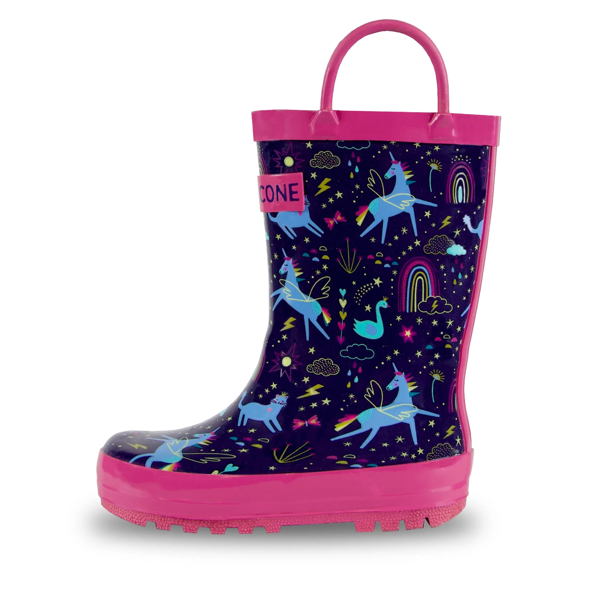 Unicorn Dreams Rain Boots Stylish Boots