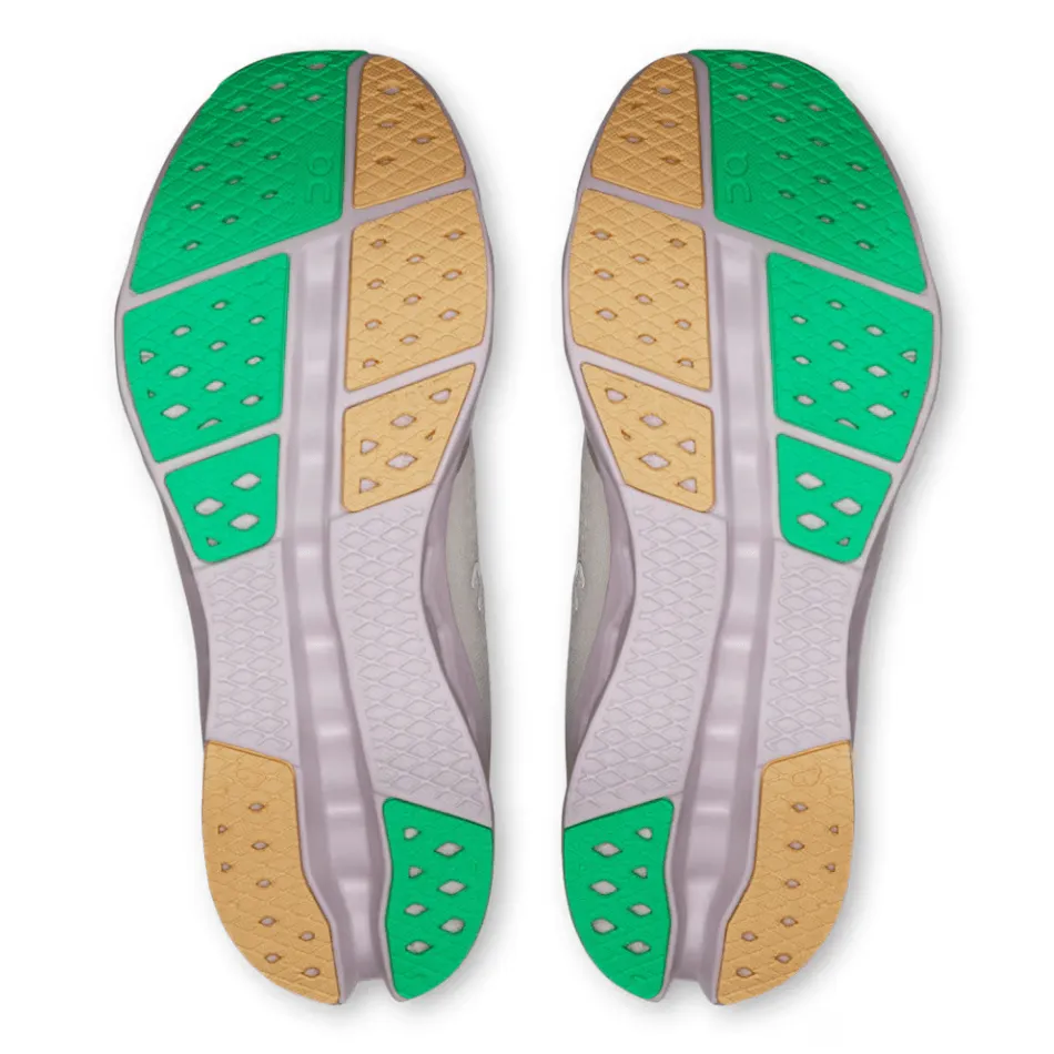 easy - to - wear shoes Cushioned Ankle On Women's Cloudsurfer 2 Running Shoes in Pearl/Orchid SS25