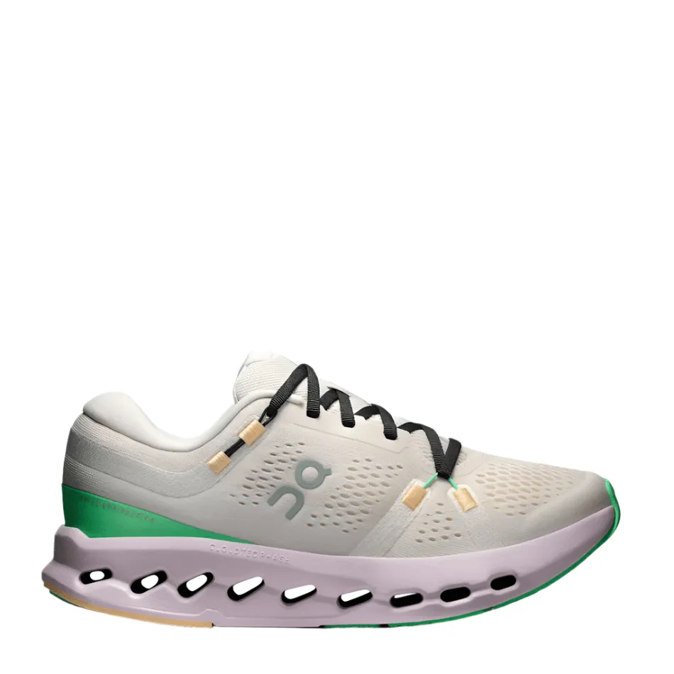 Foot Flexibility high - impact On Women's Cloudsurfer 2 Running Shoes in Pearl/Orchid SS25