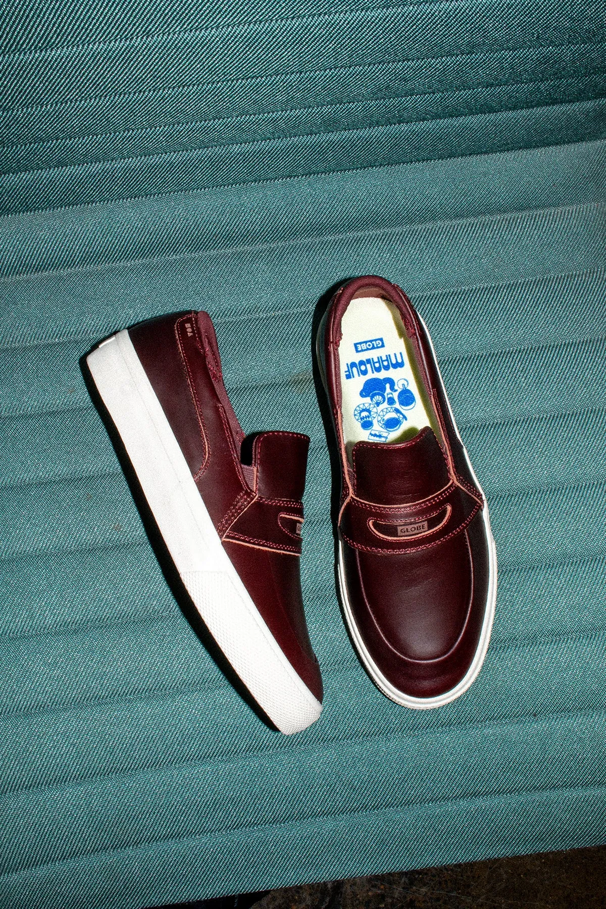 Liaizon - Oxblood/Maalouf - Skate Shoes Premium Style Firm ride