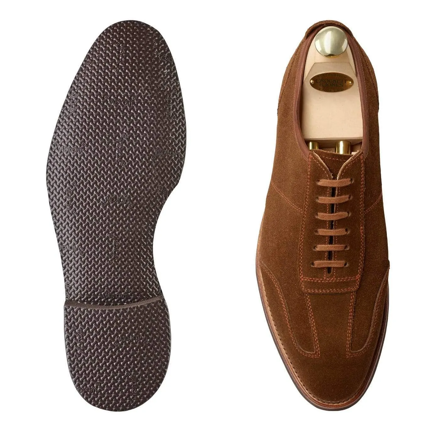 Truro Snuff Suede Office Wear Easy Walking