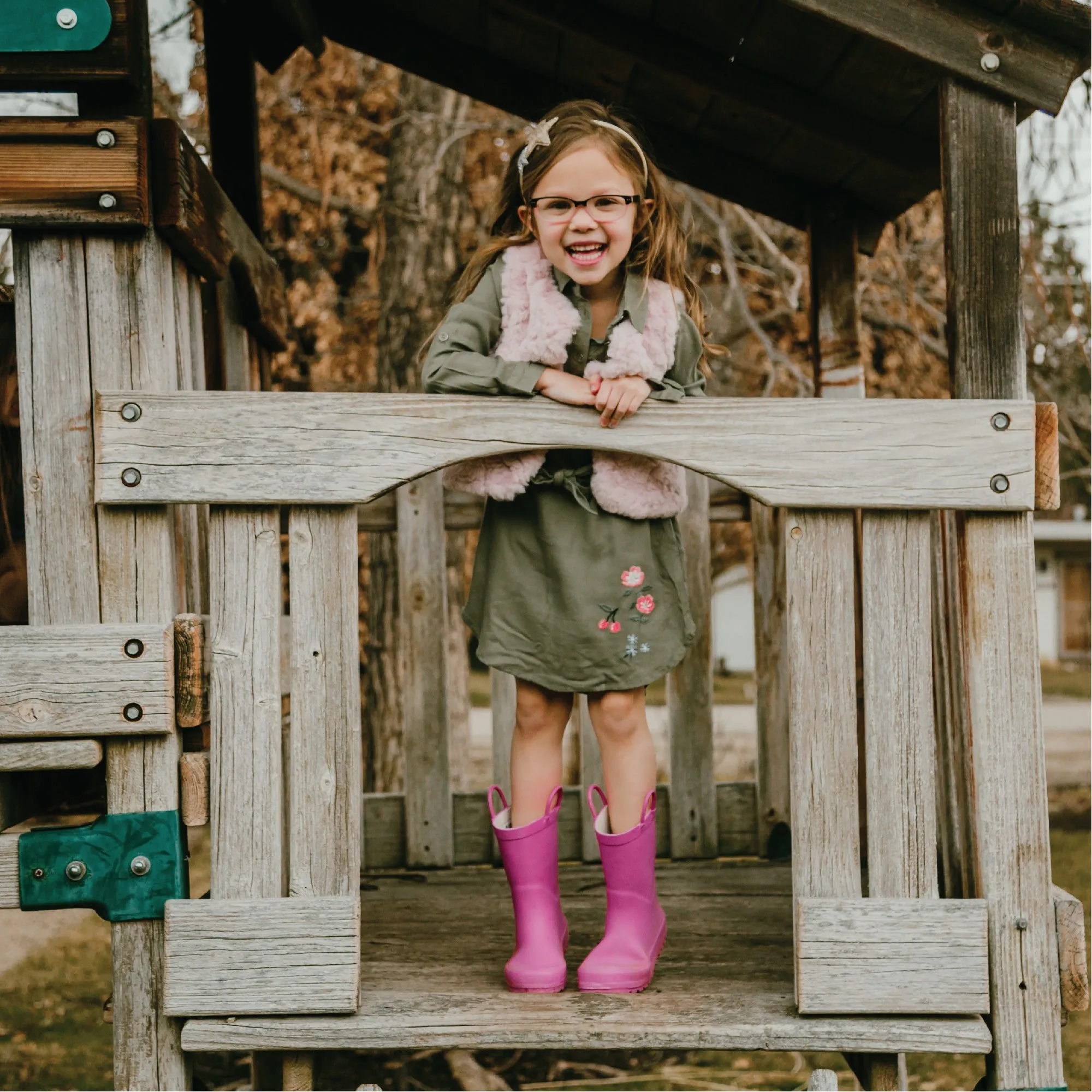 Bubblegum Pink Matte Rain Boots Practical Footwear