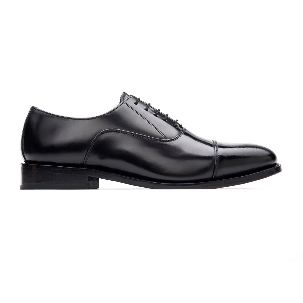 Walk Style Shoes Elegant Fit Oxford Shoe - Black