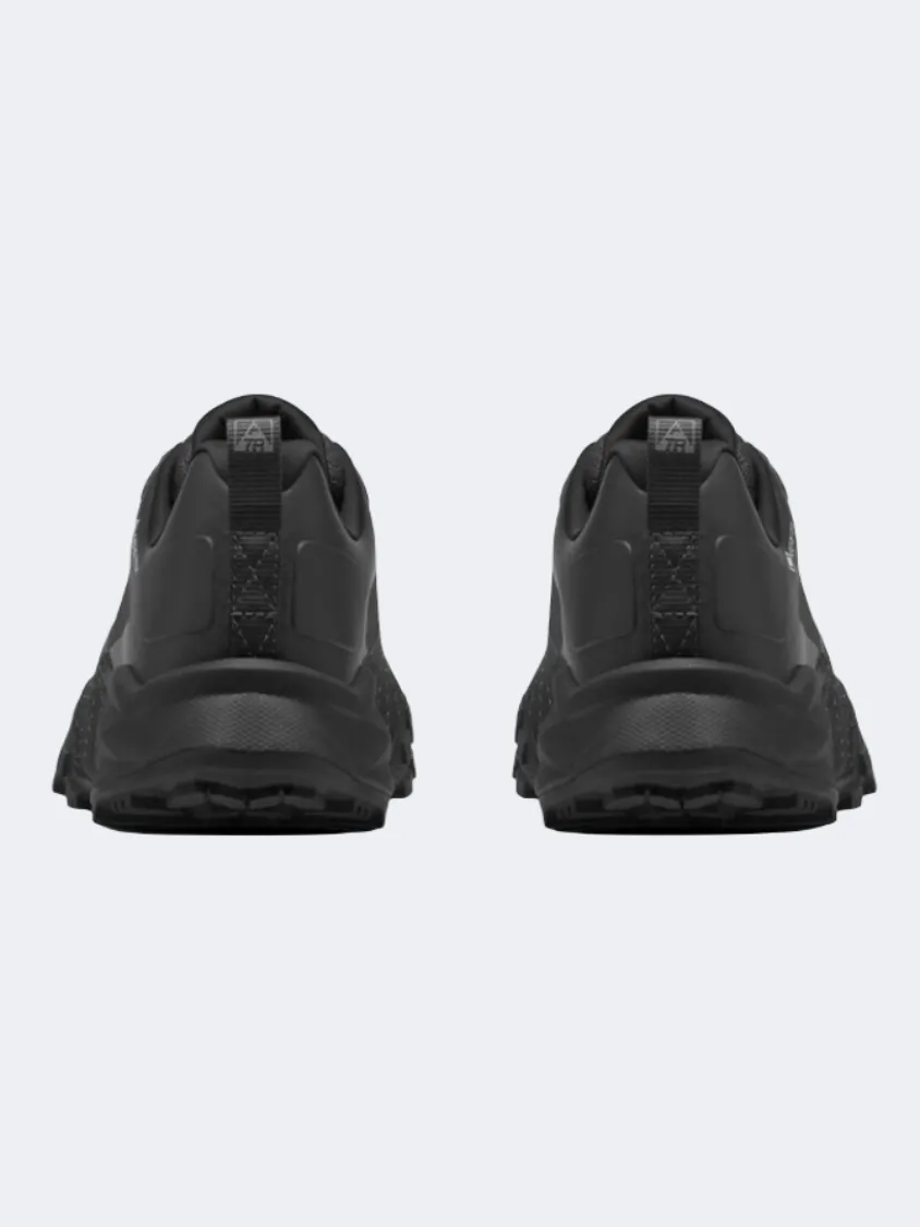The North Face Offtrail Goretex Women Hiking Shoes Asphalt Grey/Black Elevation Trail