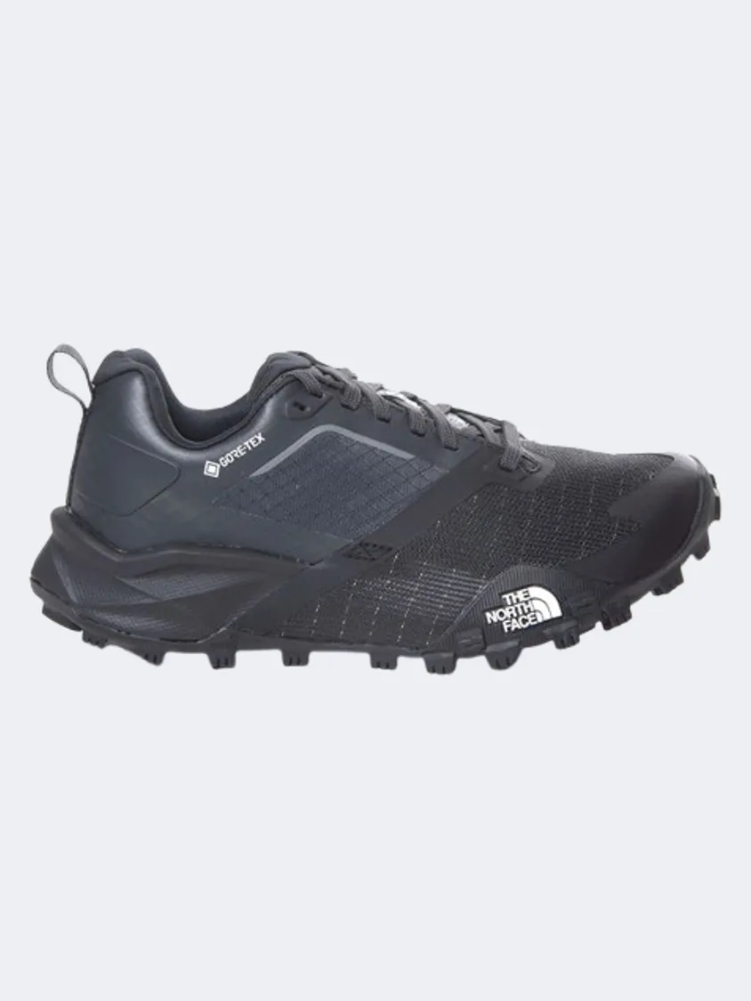The North Face Offtrail Goretex Women Hiking Shoes Asphalt Grey/Black Stability Design