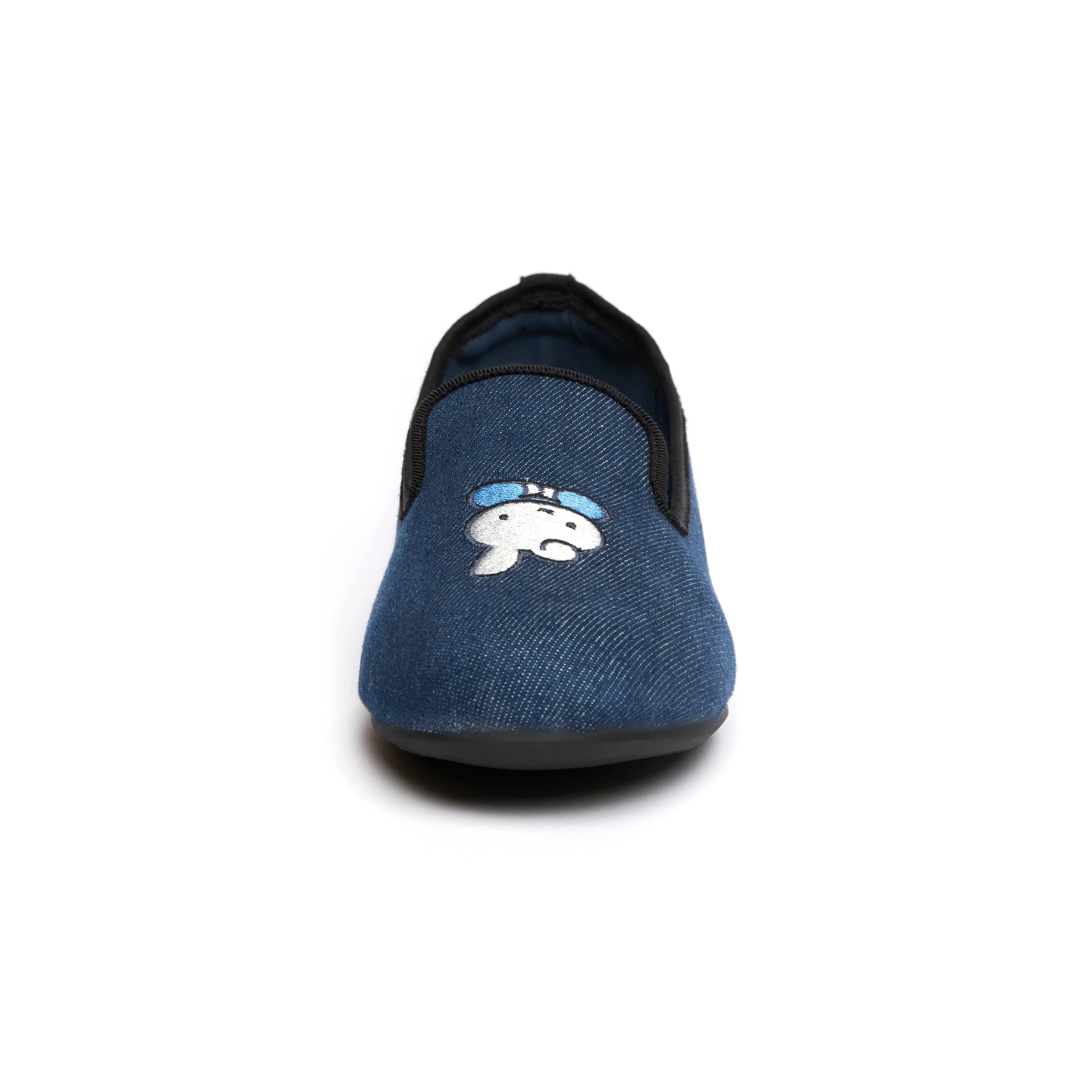 Foot Firm Miffy Denim Loafers - Navy (NVY)
