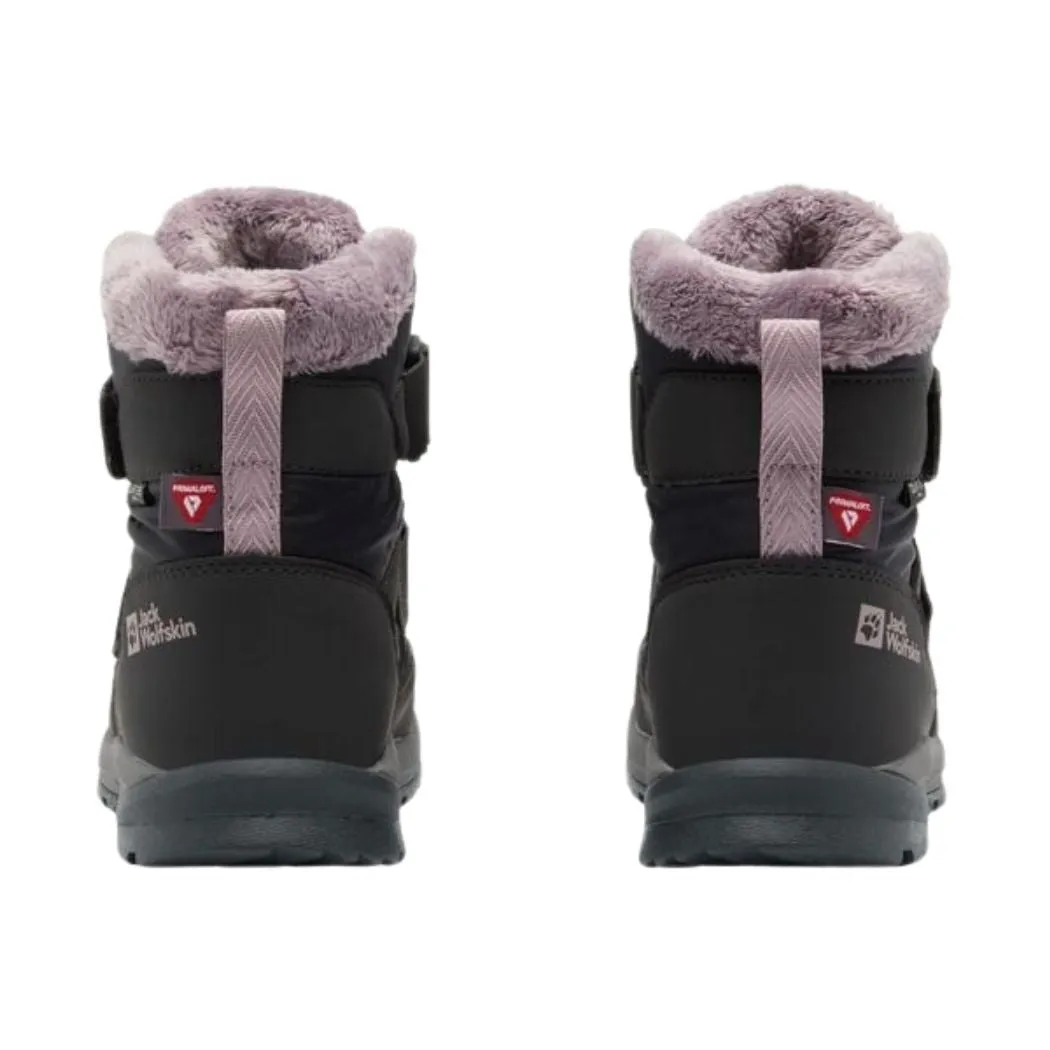 jack wolfskin Polar Bear-G Texapore Mid VC Kids Winter Shoes Stretchable Material