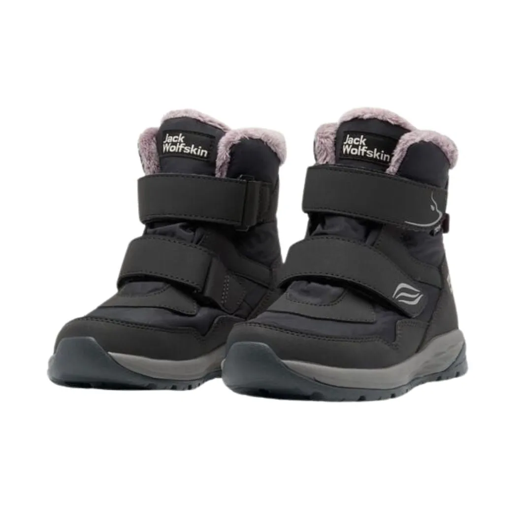 jack wolfskin Polar Bear-G Texapore Mid VC Kids Winter Shoes Foot Glow