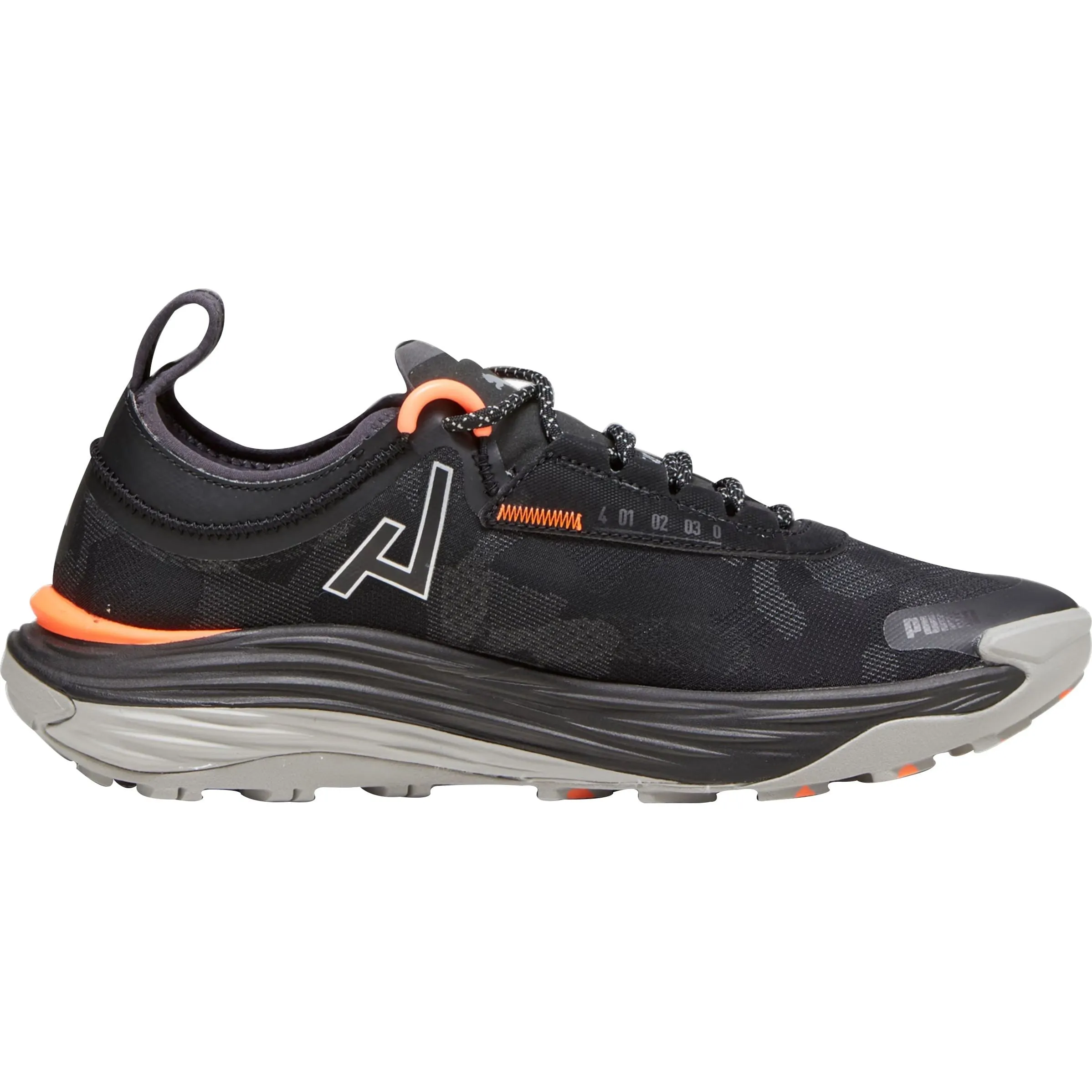 All Season Motion Balance Puma Voyage Nitro 3 GORE-TEX Mens Trail Running Shoes - Black