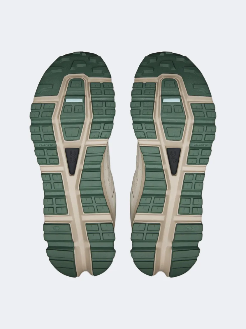 Travel Light City Run On Cloudhero Waterproof 1 Gs-Boys Trail Shoes Truffle/Olive