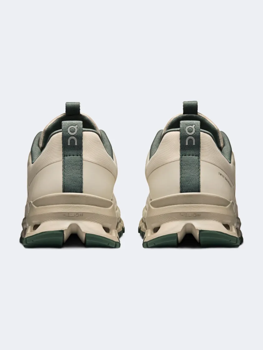On Cloudhero Waterproof 1 Gs-Boys Trail Shoes Truffle/Olive Club Night