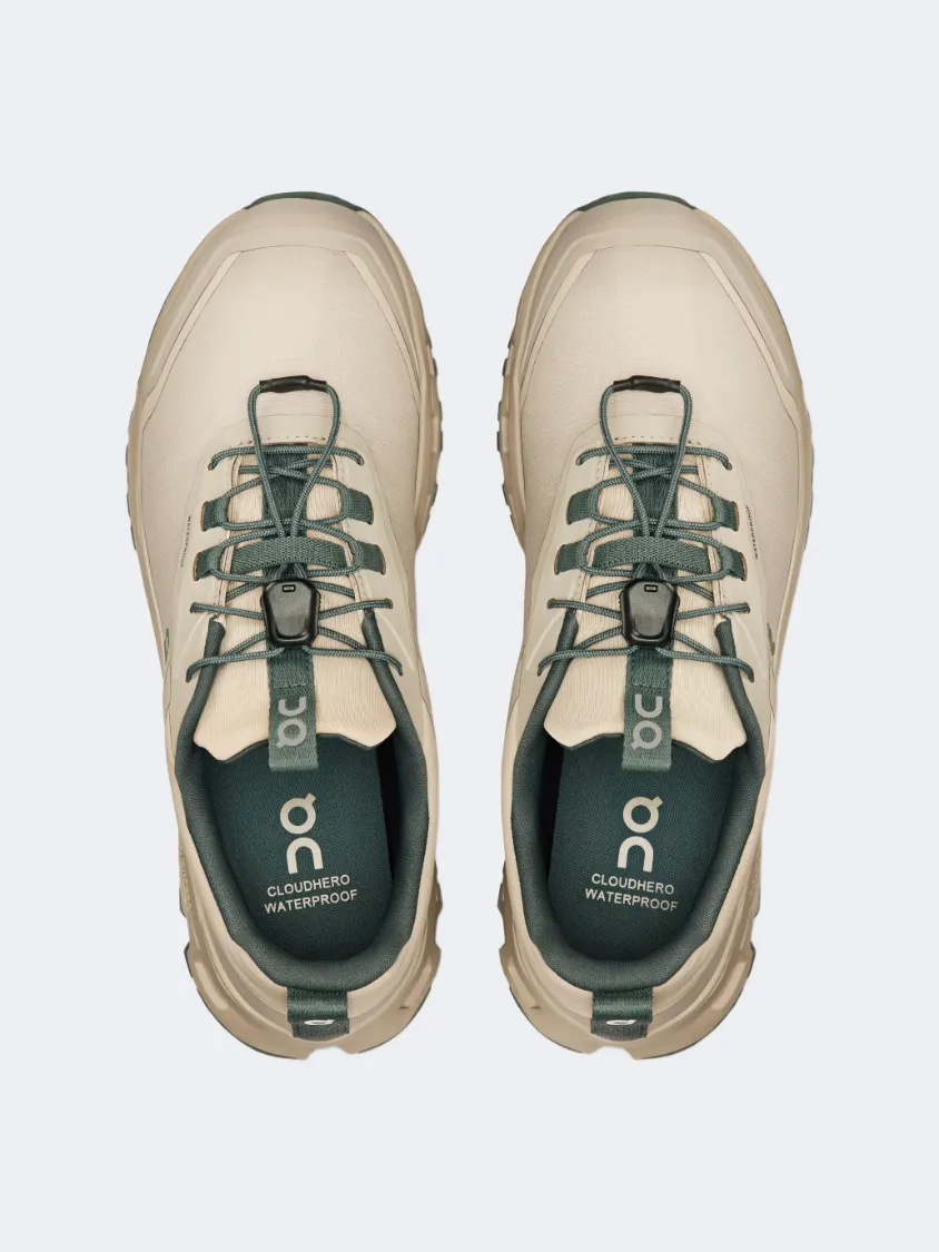 Casual Move On Cloudhero Waterproof 1 Gs-Boys Trail Shoes Truffle/Olive