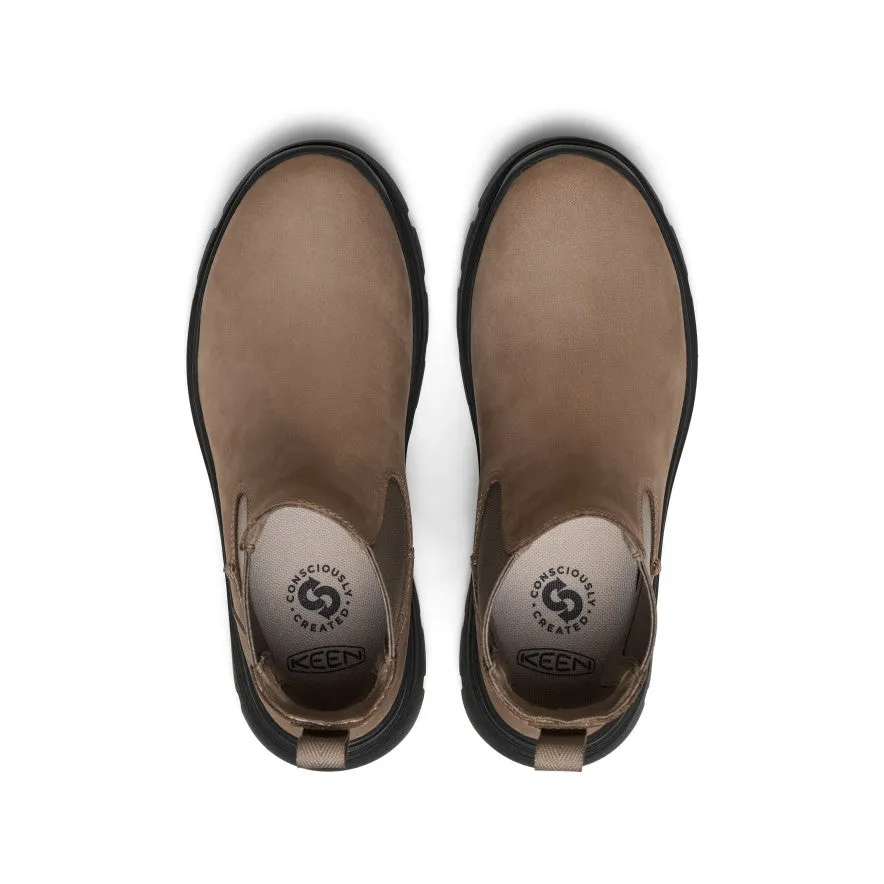 photo shoot Height Plus Women's Kosa Chelsea Boot  |  Brindle/Black