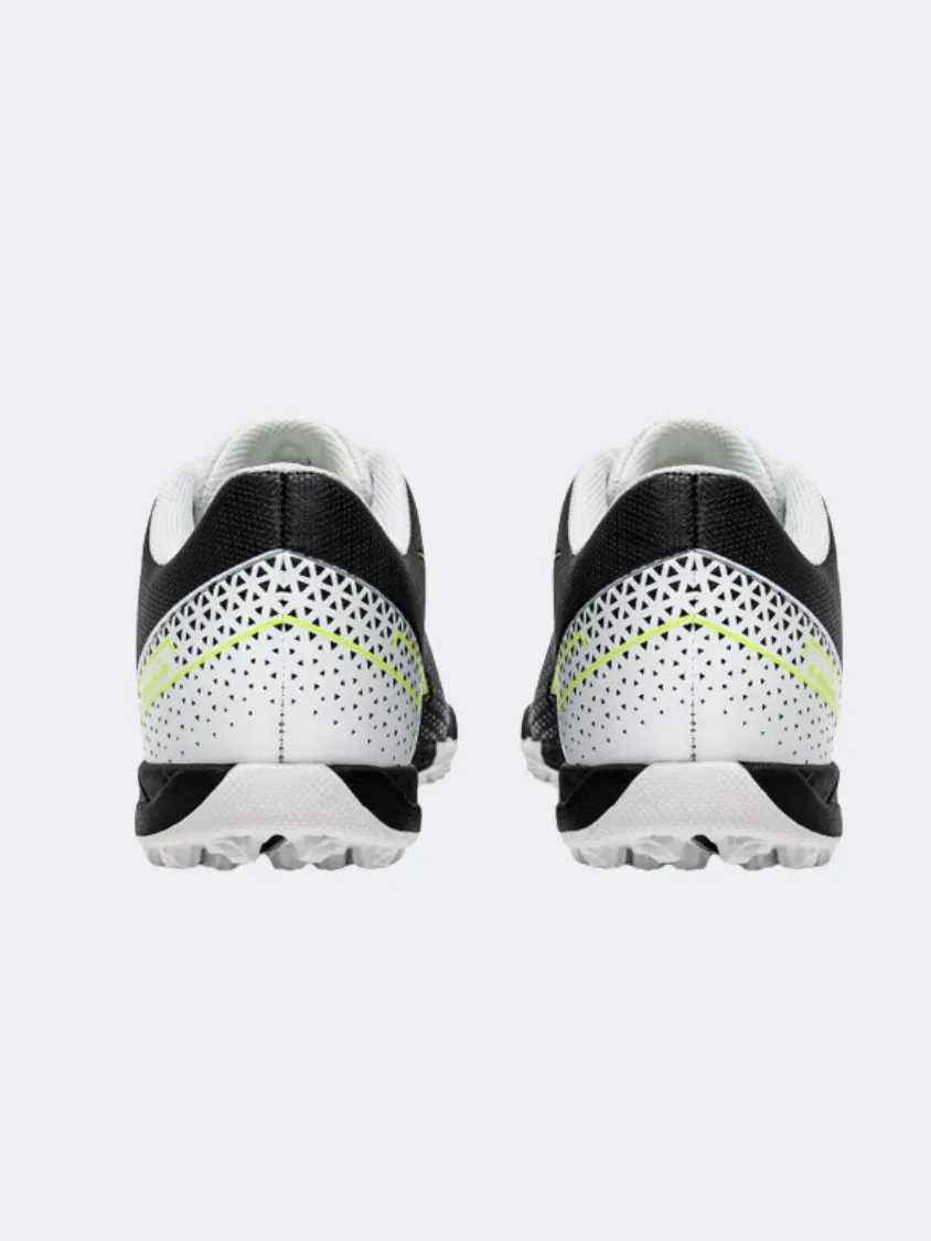 Diadora Pichichi 6 Tfr Gs Boys Football Shoes Black/Yellow/White Skateboarding kids' shoes Foot cream