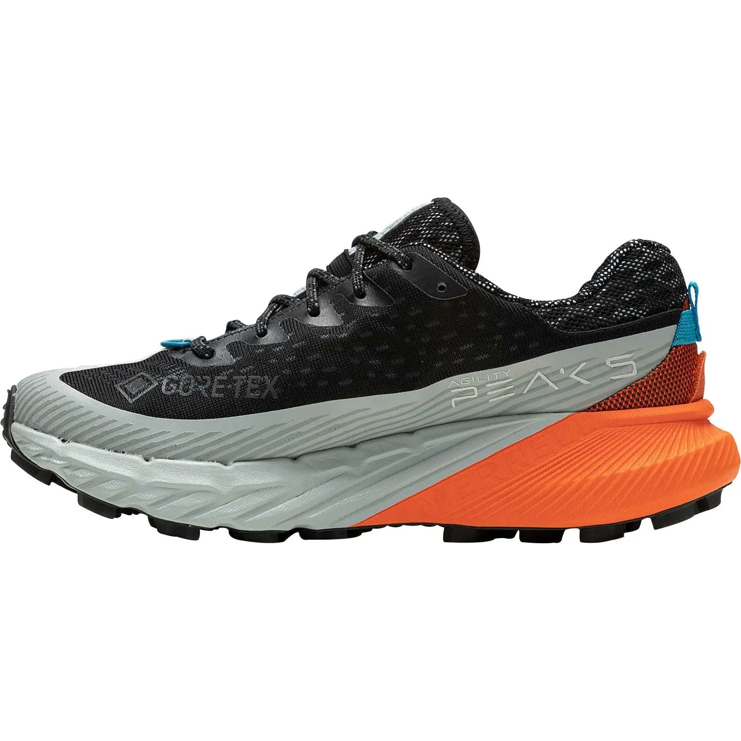 Merrell Agility Peak 5 GORE-TEX Womens Trail Running Shoes - Black Hybrid Grip