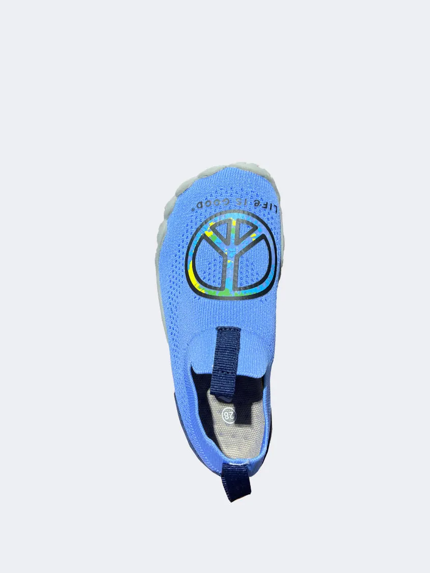Core Flex synthetic leather Oil And Gaz Slip On Kids-Boys Beach Aqua Shoes Blue