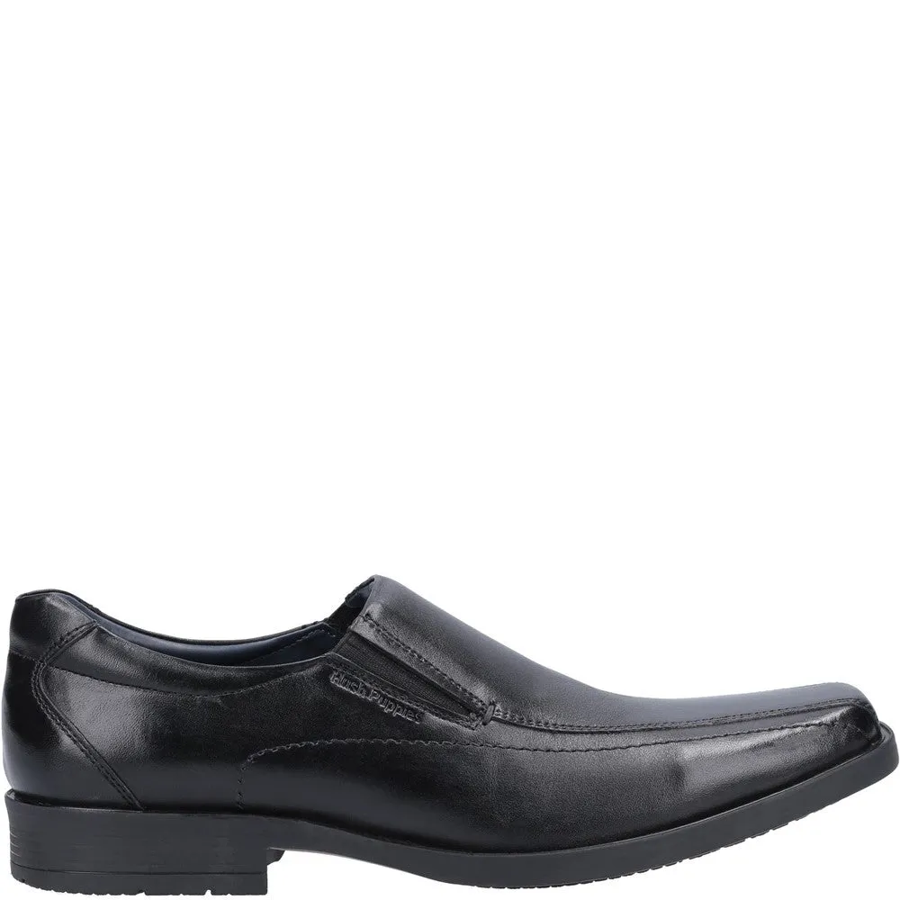 Black Brody Slip-On Shoes Soft Leather