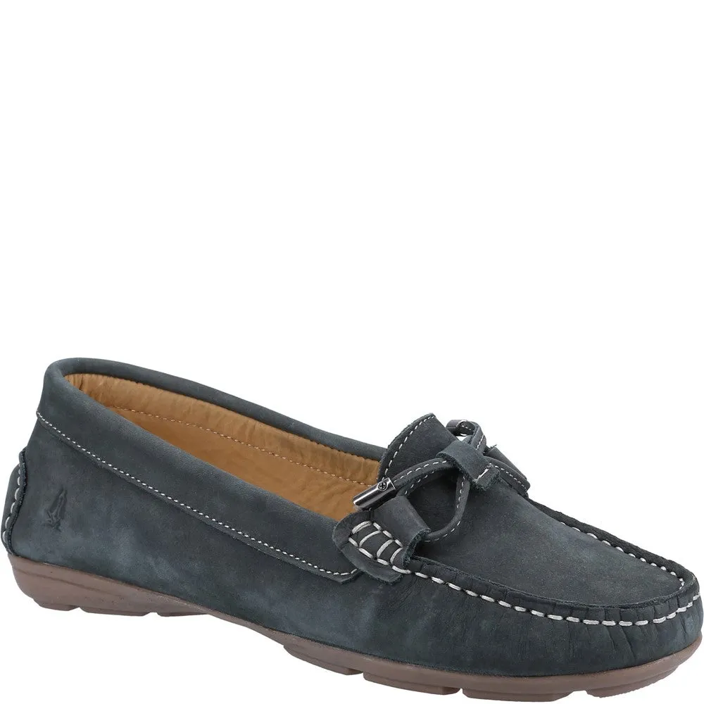 Navy Maggie Slip-On Toggle Shoes Steady Path Safe Pace