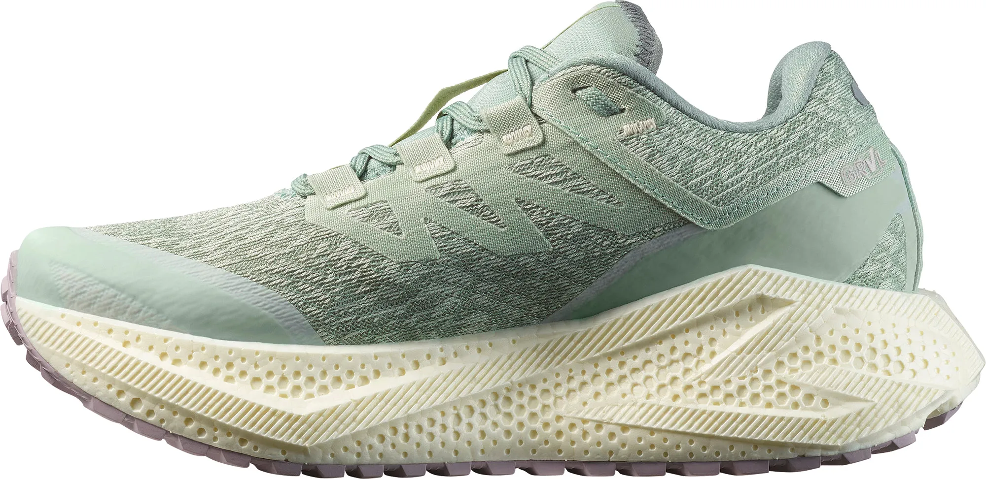 Free Flex High Traction Salomon Aero Glide 3 GRVL Womens Trail Running Shoes - Green