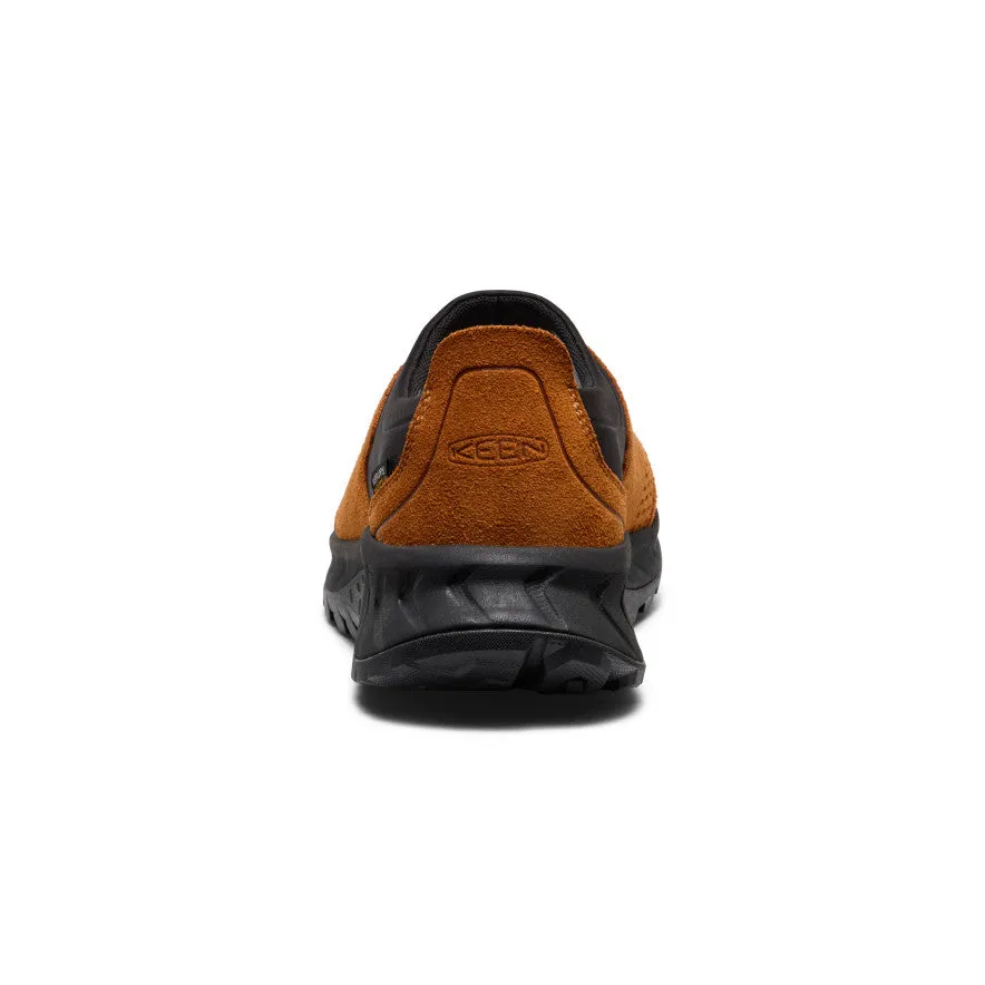 Soft Lining Men's TTS Moc Waterproof Sneaker  |  Roasted Pecan/Black