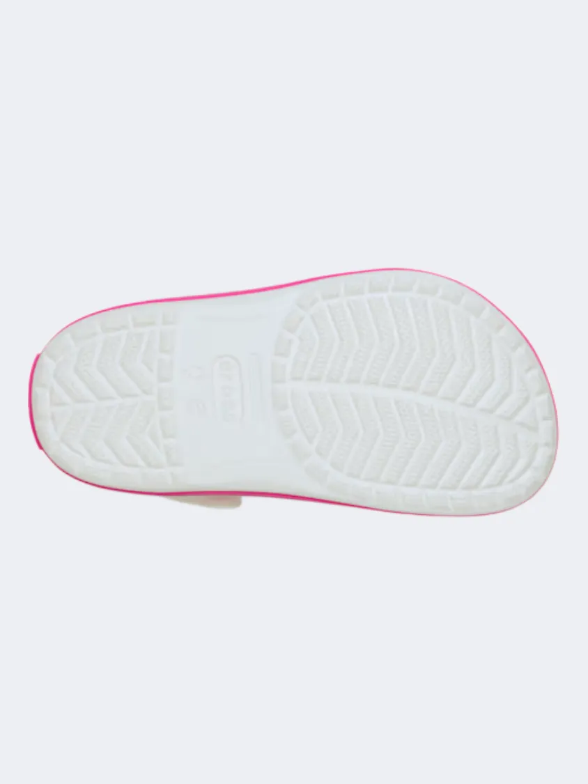 Crocs Crocband Kids Lifestyle Clog White/Pink Crush Forest Path Quick Flow