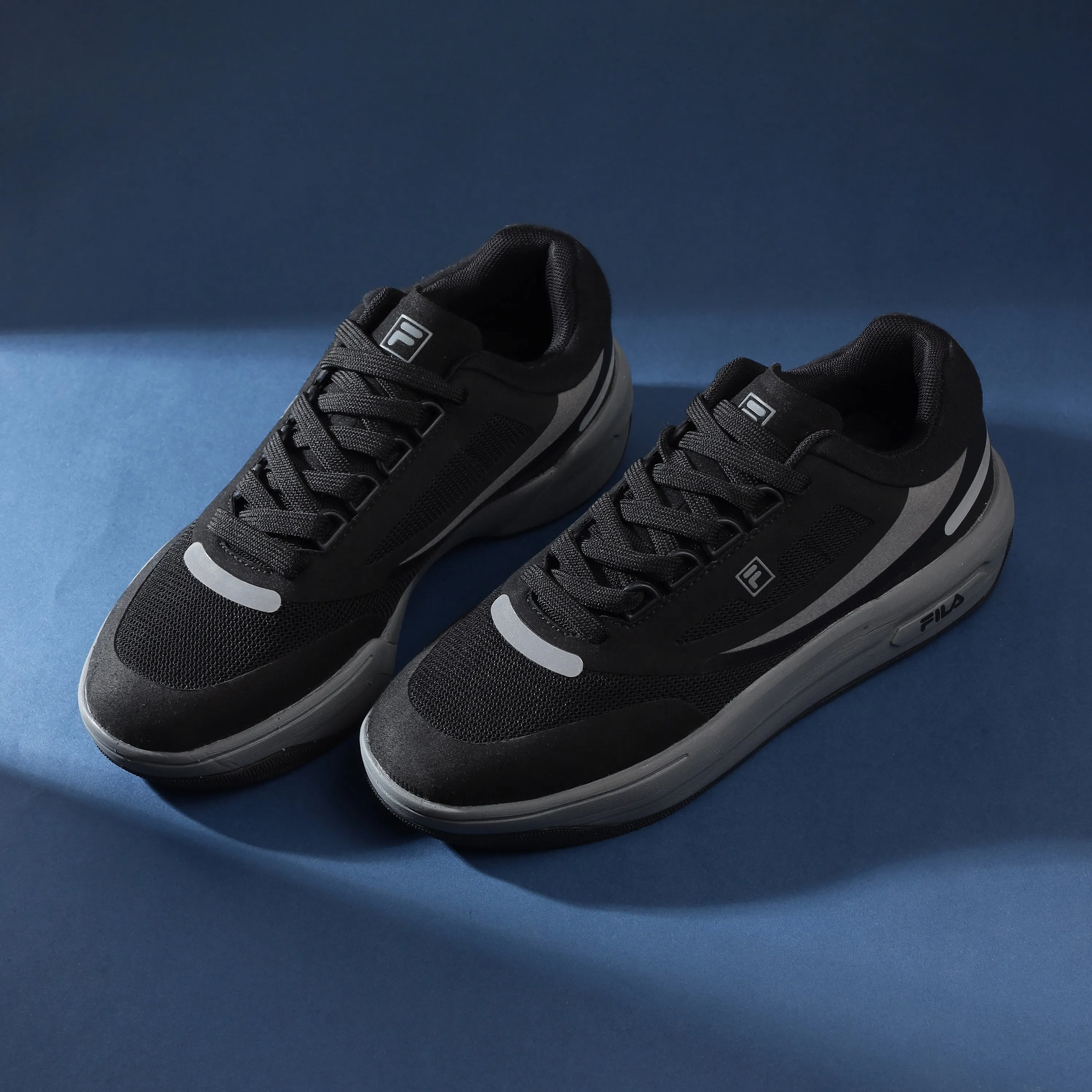 Fila Men Black FX I Shoes Slim Line Snow Ride