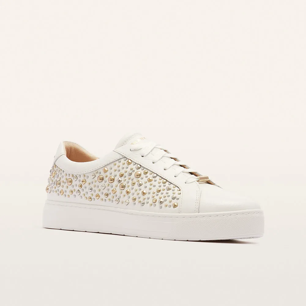 Mim V White Rock Stud Bright Neon