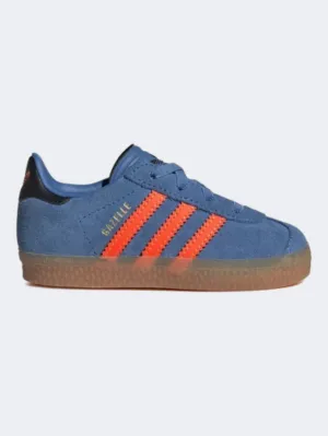 Boho Free Bone Aid Adidas Gazelle Comfort Infant-Boys Original Shoes Blue/Orange
