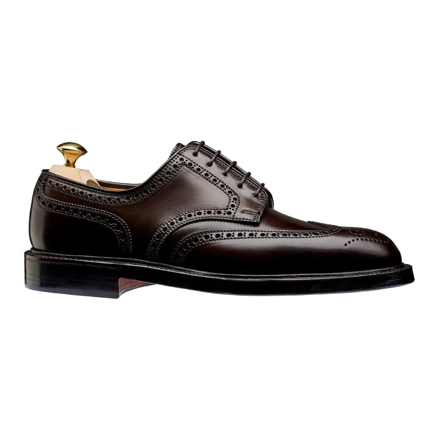 Clear Shape Business Shoes Pembroke Dark Brown Cordovan