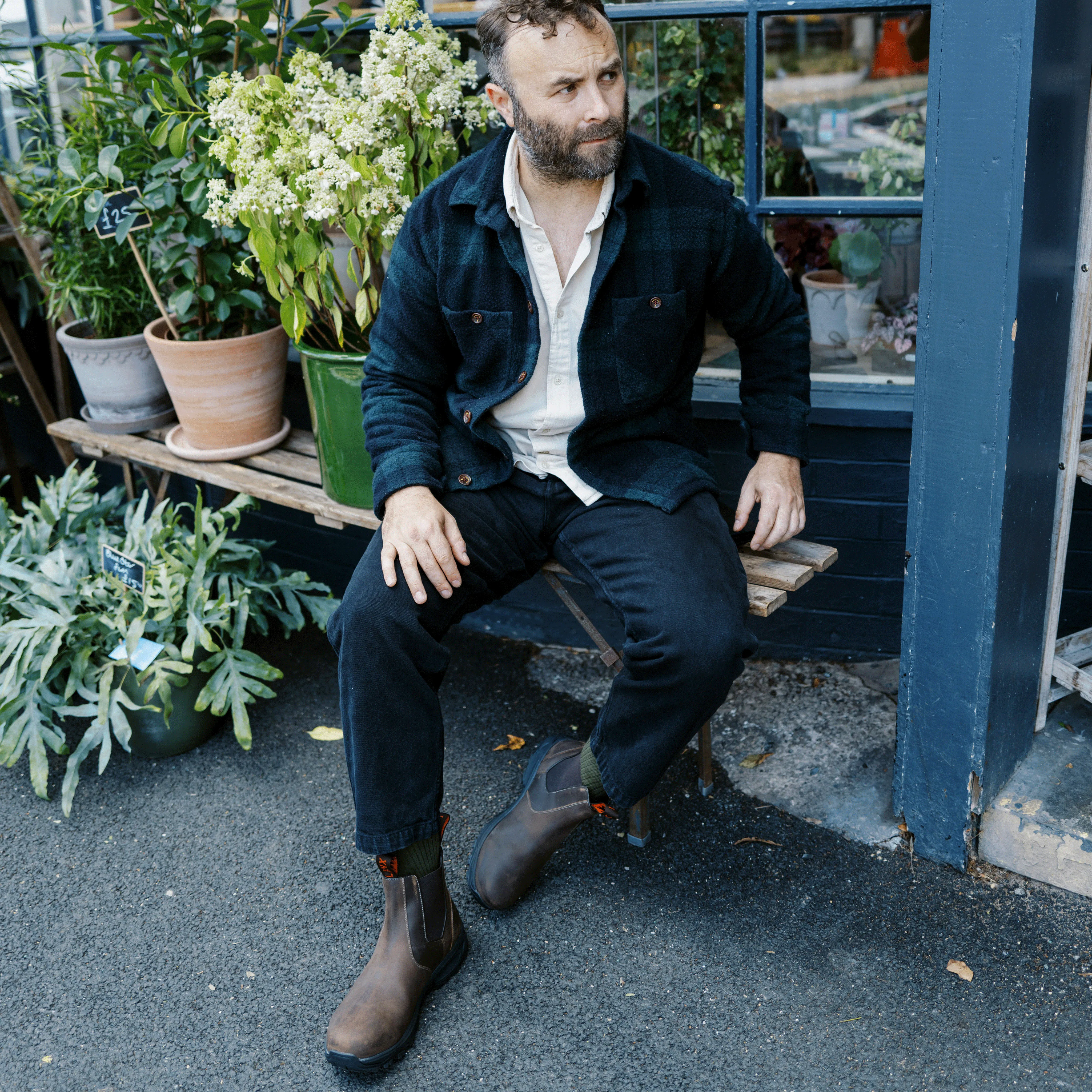 RIBCHESTER // BROWN DISTRESSED Reliable Wear Instant Boot Comfort