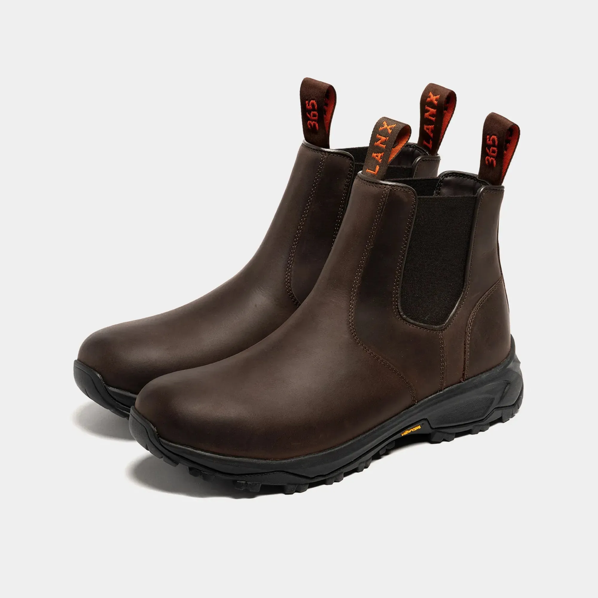 Refined Texture RIBCHESTER // BROWN DISTRESSED