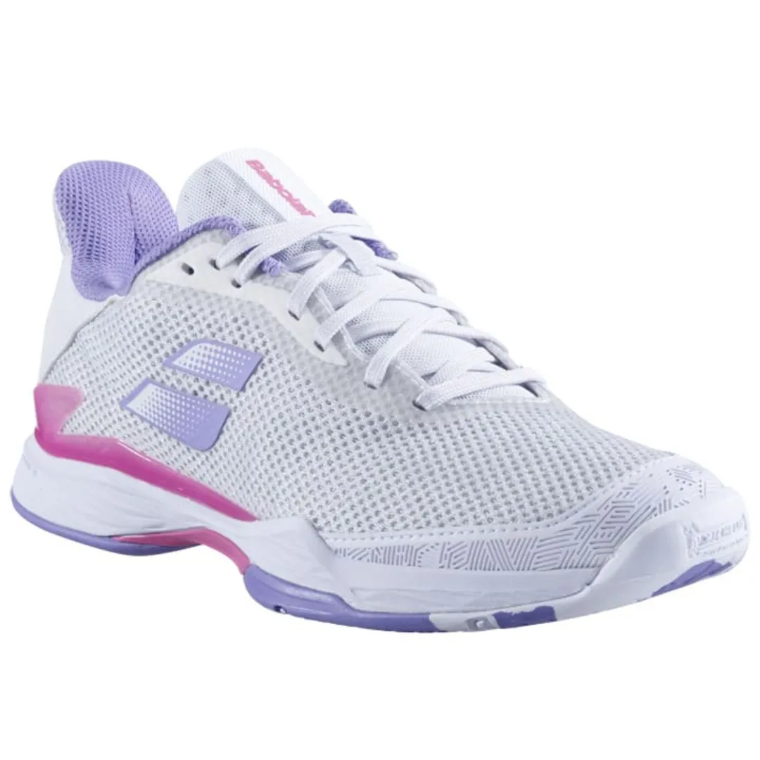 Babolat Jet Tere All Court Women Tennis Shoes - White/Lavender fitness enthusiasts
