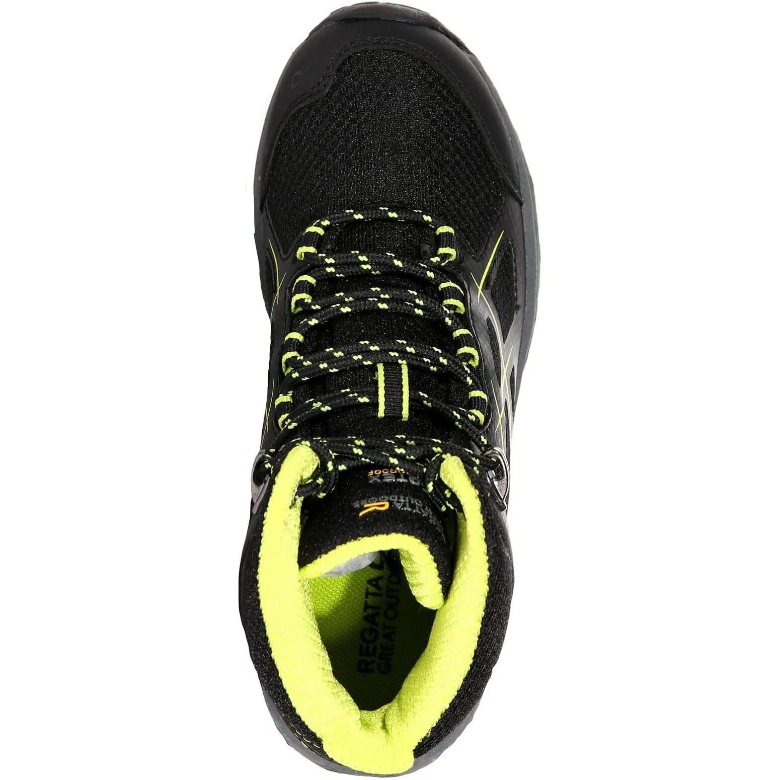Regatta Kota Mid Junior Waterproof Walking Boots - Black Trail Tough Outdoor Conditions