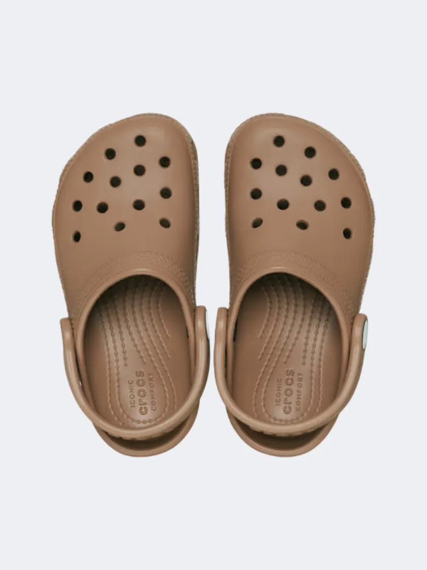 Crocs Classic Kids Lifestyle Clog Milk Chocolate Week Easy Swift Glide