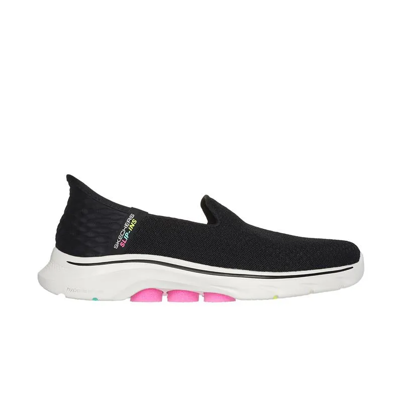 SLIP-INS: GO WALK 7 - 125228/BKHP Easy Access Quick Fit Shoes