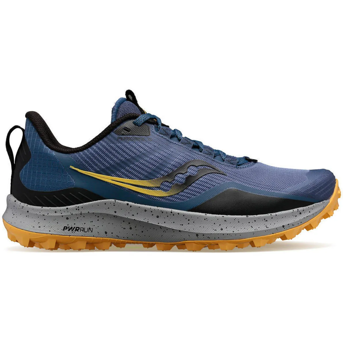 Gym ready Free Flex Saucony Peregrine 12 Womens Trail Running Shoes - Blue